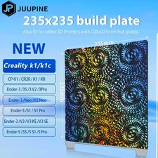For Creality K1 K1C Build Plate Tornado Skynet PEI Sheet Ender 3 S1 Ender V3 SE