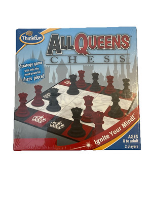 Thinkfun All Queens Chess Strategy Board Game Set 2014 New / Sealed!