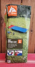 Ozark Trail Kids Zipper Cot Folding Child Camping Bed 55"x24"x6'' Up to 110LB