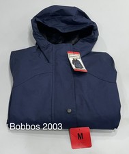 Hunter Women's Water-Resistant Cotton Smock Jacket, Blue Navy , Size M