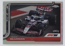 2025 Topps Chrome Formula 1 F1 Cars Refractor Oliver Bearman #86 Rookie RC 13ql