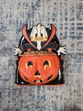 Loungefly Disney Donald Duck Vampire Costume Mini Backpack