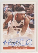 2008 Rittenhouse WNBA Auto All-Rookie Team Monique Currie Auto