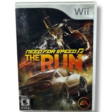 Need for Speed: The Run Game (Nintendo Wii, 2011) CIN Complete Tested Retro