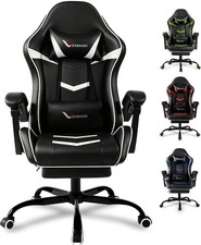 Adult Gaming Chair Independent Pocket Spring Cushion Ergonomic PC Desk Seat