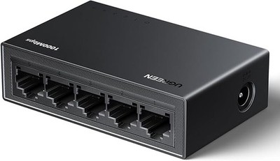UGREEN LAN Switch 5-Port Netzwerk Switch Gigabit Switch automatische Geschwindig