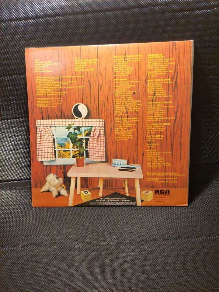 PUSSY CATS by JOHN LENNON Apl1 0570 Lp UK '74 SLEEVE =NM VINYL =NM  - Bild 4 von 4