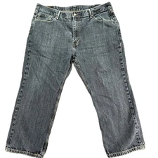 Levi Strauss Co 559 Relaxed Fit Dark Wash Denim Jeans Mens W44 L29