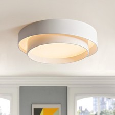Modern Flush Mount Ceiling Light Fixtures Double Layer Round LED Ceiling Light