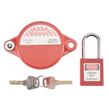 Outdoor  Lock with Safety Padlock - Water Spigot Lock, Hose Bib Lock for 19018