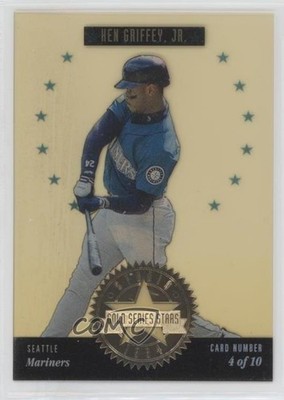 1994 Studio Series Stars Gold 1979/5000 Ken Griffey Jr #4 HOF 4at