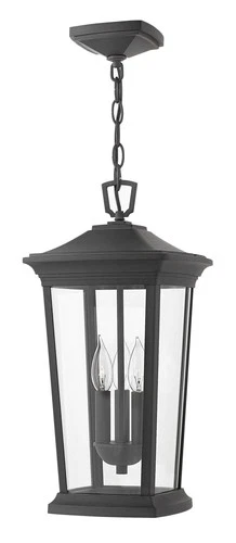Hinkley Bromley 19 1/4" High Museum Black Outdoor Hanging Light - Picture 3 of 10