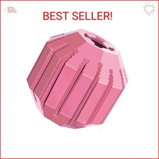 KONG Puppy Activity Ball - Soft  Durable Natural Puppy Rubber Dog Toy - Chew To