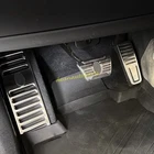 For 2017-2024 Maserati Ghibli Quattroporte 3x Footrest Gas Brake Pedal Cover Set