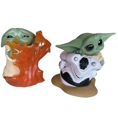 2 Star Wars The Bounty Collection Series 2 Helmet hiding & Stopping Fire figures