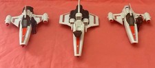 Vintage Battlestar Galactica Fighters Lot With Pilot and Cylon. Still Fires