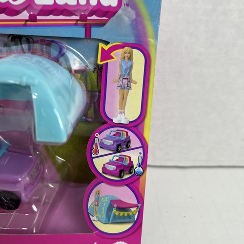 Mini Barbie Land Color Changing Jeep with Doll and Tent - Picture 3 of 5