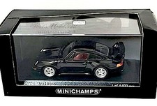 MINICHAMPS Porsche 911 993 Carrera RS 1995 1:43 Black Big Wing [Age 13+]