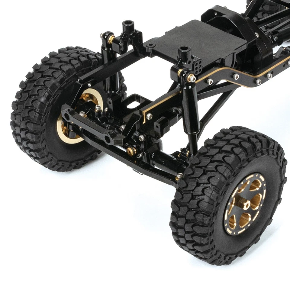 4Pcs 1/24 RC Car 1.0" Wheel Rims & Tires For Axial SCX24 Deadbolt Bronco Jeep - Image 4 of 4