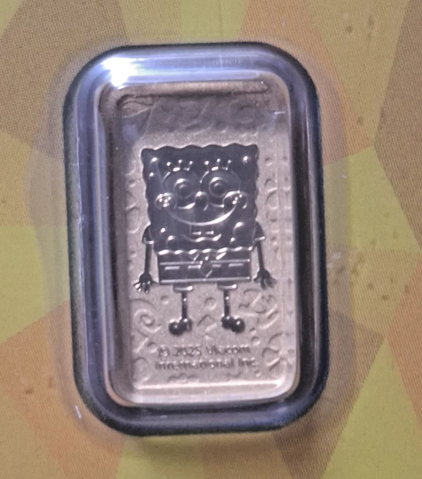 1g Goldbarren SpongeBob SquarePants 2025-The Perth Mint-Limitierte Edition - Bild 4 von 4