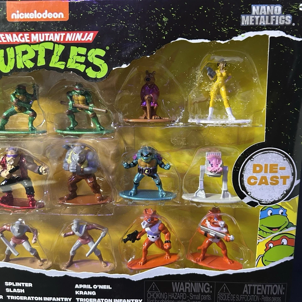NUEVO EN CAJA JADA Nano Metalfigs Teenage Mutant Ninja Turtles Diecast MiniFigura Serie 2 Foto 4 de 4