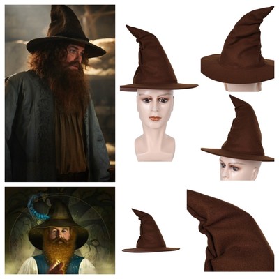 The Lord of the Rings 2024 Movie Tom Bombadil Cosplay Wizard Hat Halloween Props