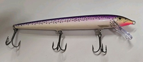 ORIGINAL FLOATING RAPALA F-18 FISHING LURE F18-PD PURPLEDESCENT - Picture 4 of 5
