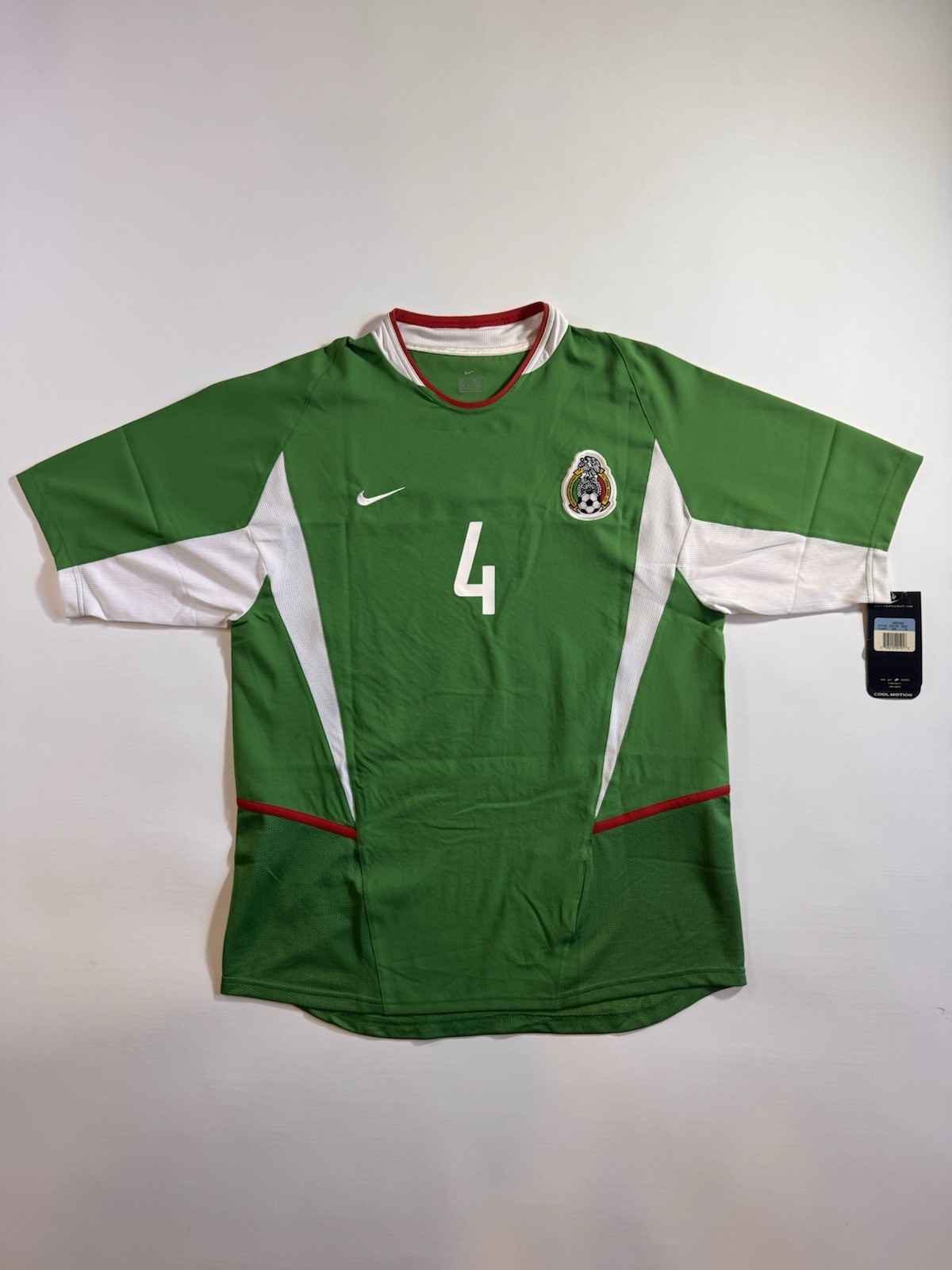 Mexico 2003 Gold Cup Champions Rafa Marquez Home Football Jersey Size M NWT