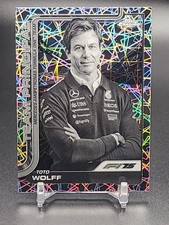 Toto Wolf #195 Laser Refractor F1 Topps Chrome 2025 Formula 1