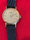 WOMEN QUARTZ SEIKO GOLD TONE , LEATHER BRACELET 1400-0409
