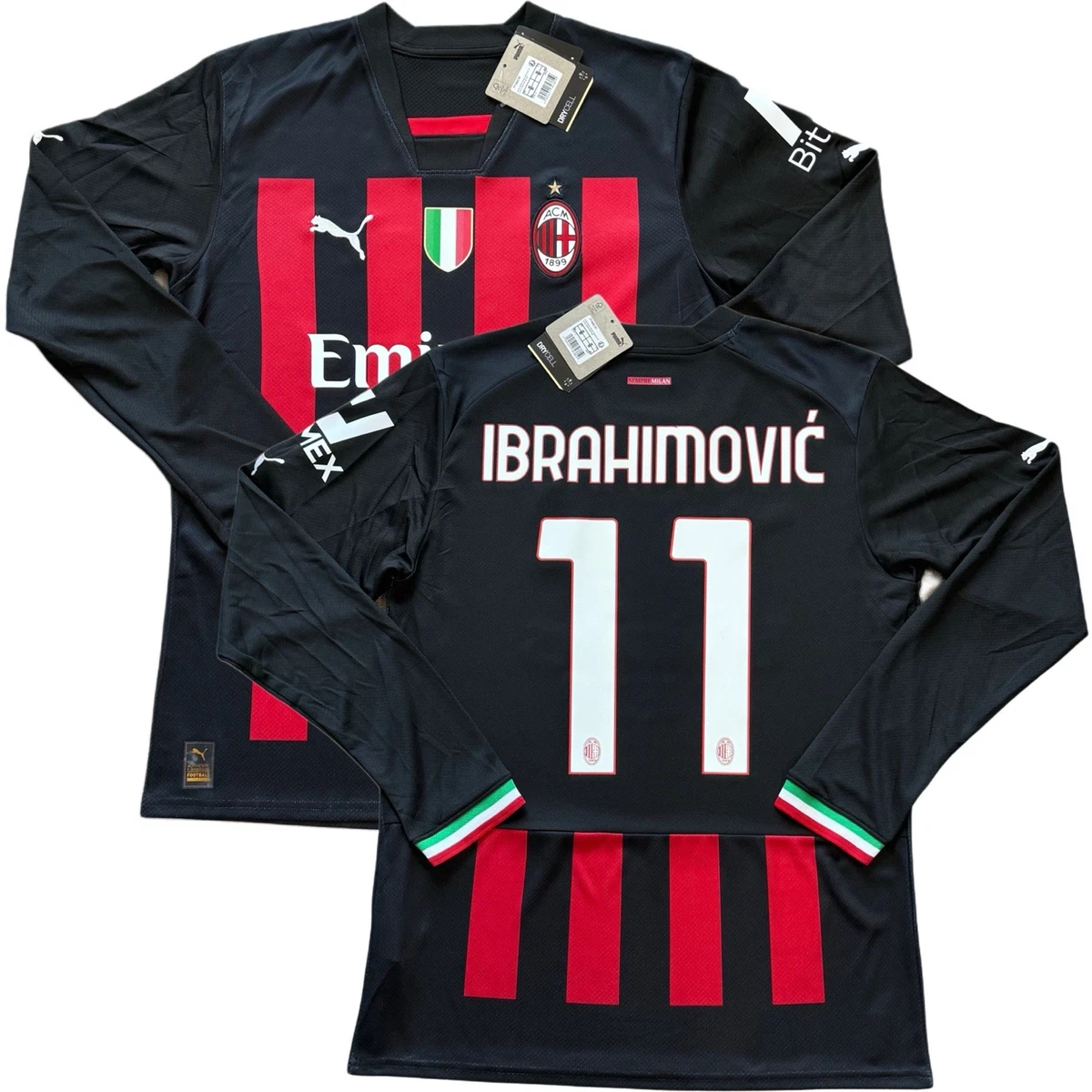 Zlatan Ibrahimovic AC Milan International Club Soccer Fan Apparel