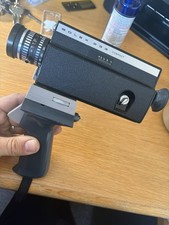 Bolex 233 Compact Compact Series Super 8 Movie Camera Black/Silver