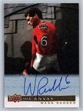 2020-21 SP Signature Edition Legends UD Canvas Autographs Wade Redden Auto