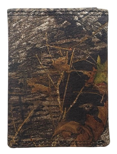 Texas Tech Red Raiders Genuine Leather Trifold Wallet-Fence Row Camo-Enmon-New - Picture 5 of 5