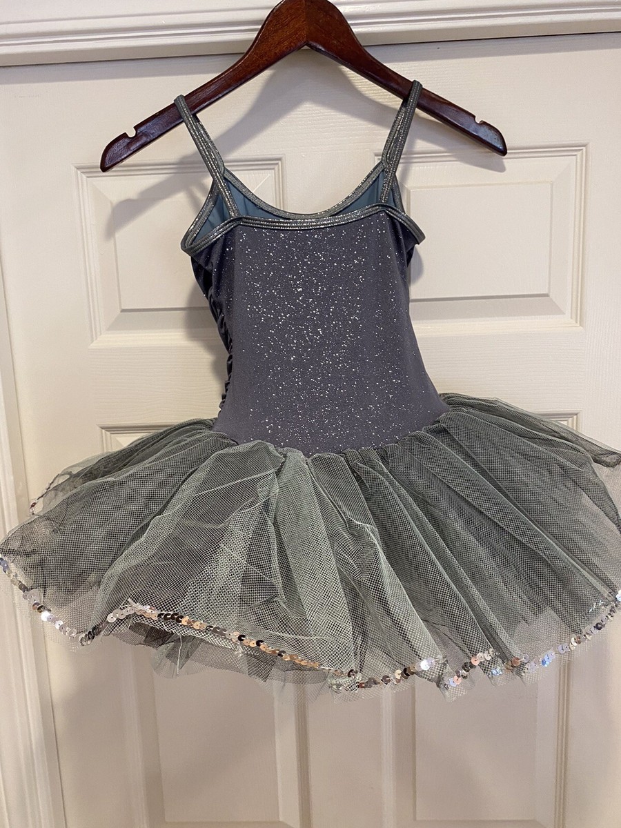 Treat Ürself Ballerina dot tulle op gray Treat Ürself Ballerina dot tulle op gray