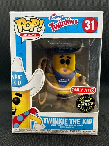 Funko Pop Twinkie The Kid 31 Hostess Ad Icons Glow Chase Target Exclusive Figure
