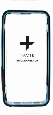 Tavik Outer Edge Bumper Case for iPhone 6/6S - Cyan/Black