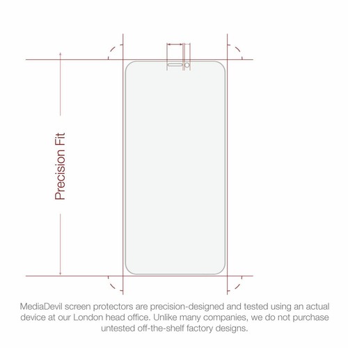 Protector de pantalla para Apple iPhone X / XS (edición ultra resistente, sin cristal) | Magicsc - Imagen 3 de 5