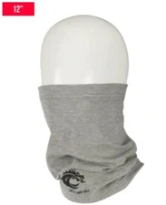 Dragonwear Face Mask Neck Gaiter Cat 2 - UPF 50+ Gray