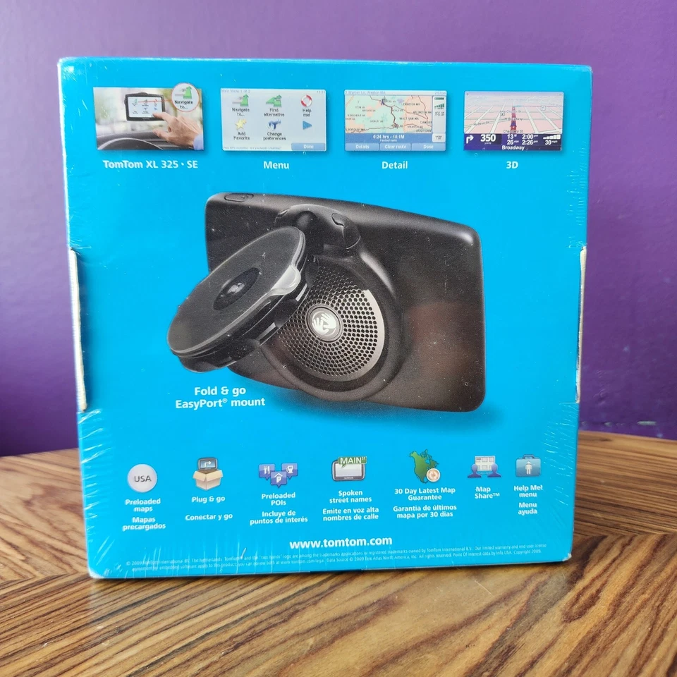 TomTom XL 325 SE USA Special Edition Automotive Mountable New NIB Sealed - Image 3 of 4