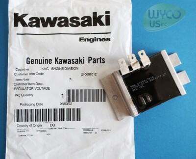OEM VOLTAGE REGULATOR, FOR JOHN DEERE 757 W/ KAWASAKI 25HP, FH721D