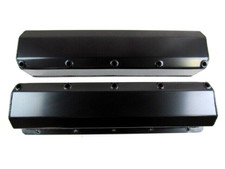 Oldsmobile V8 350 400 425 455 Fabricated Aluminum Valve Cover Set Black Ano