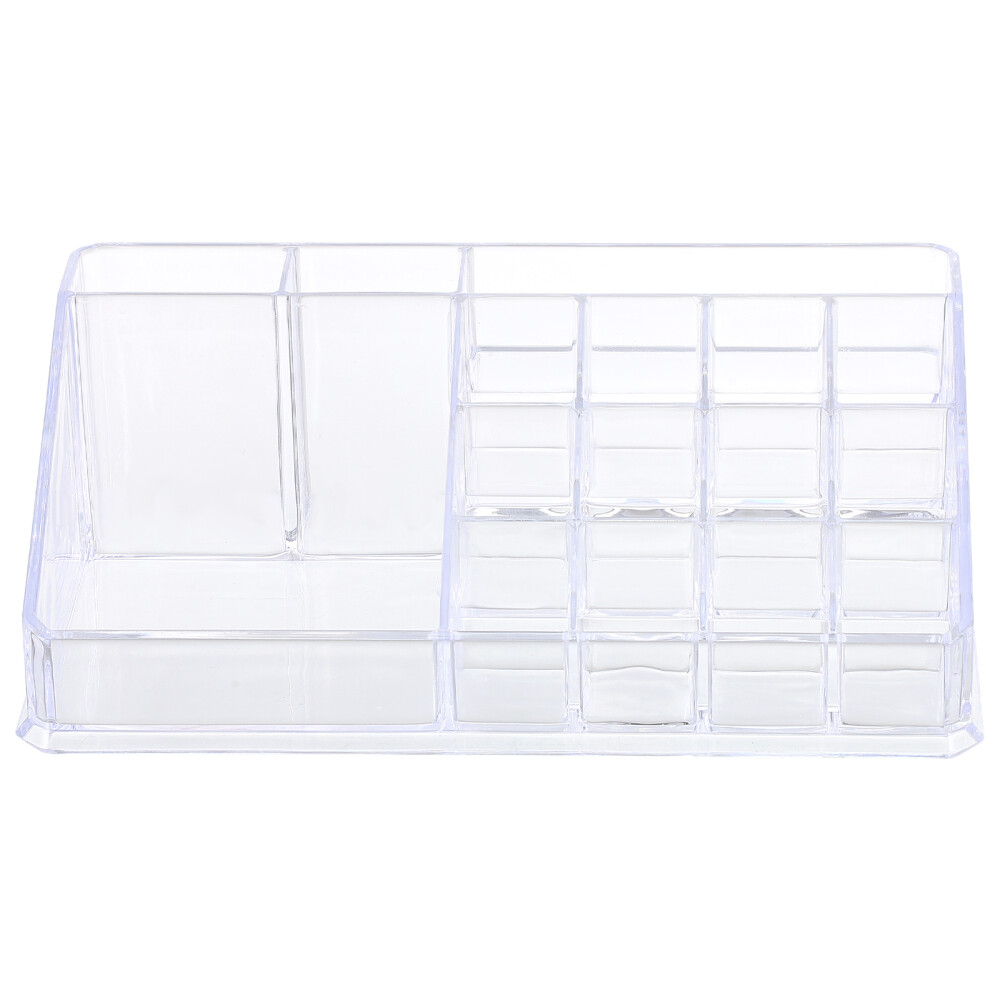 2 Pack Shelf Lipstick Storage Box Cosmetic Drawer Organizer