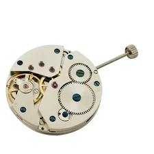 6498 2 Hands 17 Jewels Mechanical Hand Winding Watch Movement Repair Parts C