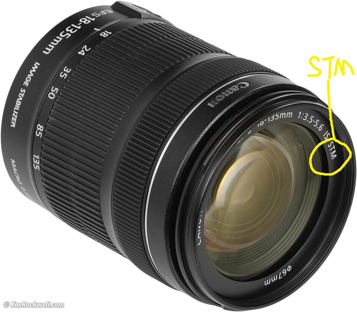 Canon EF-S 18-135mm f/3.5-5.6 IS STM Pre-Adjusted Lens Parts Canon EF-S 18-135mm f/3.5-5.6 IS STM Pre-Adjusted Lens Parts