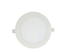 12W LED Panel Light Round Ceiling Lamp Fixture Recessed Light Pure White