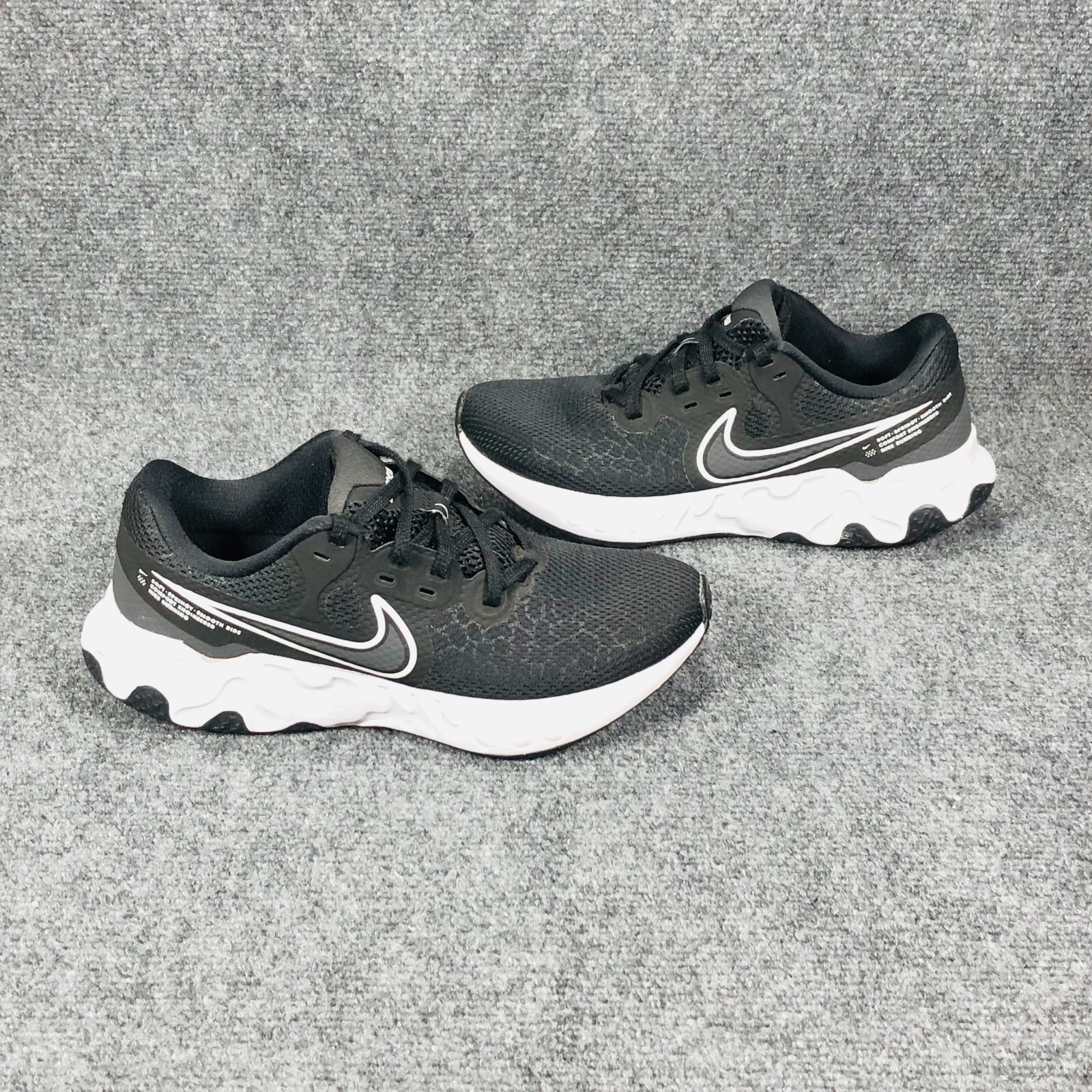 Nike Renew Ride Womens Size Black White CU3508-004 Running