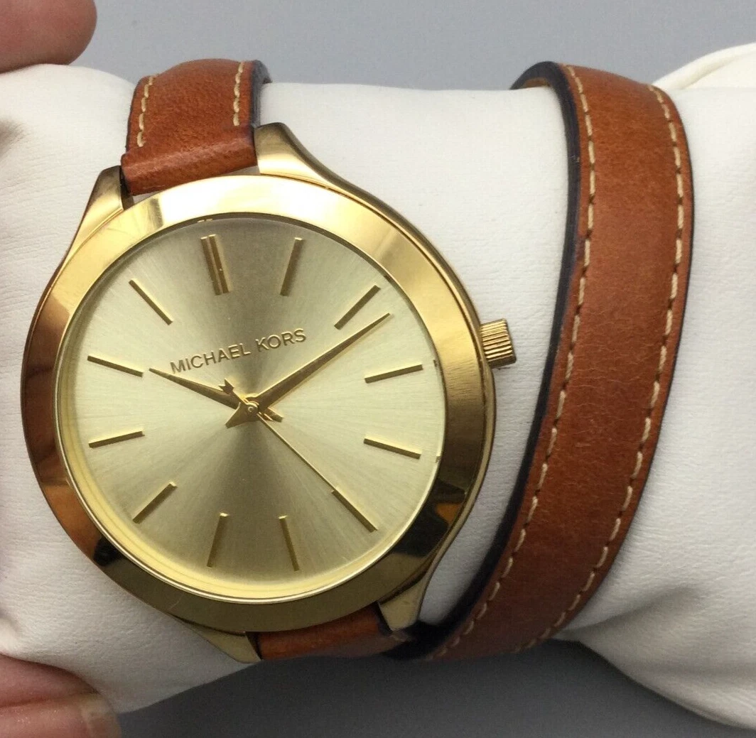 Michael kors wrap store around watch