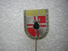 alte Anstecknadel - Bundeswehr Verbandsabzeichen - Tr Üb Pl K Heuberg