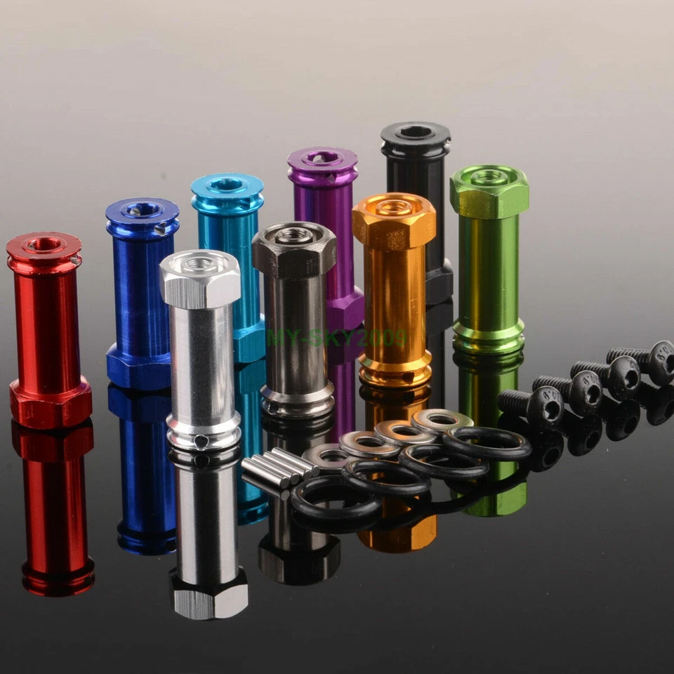 4pcs 30mm Thickness Enhanced Mount 12mm Wheel Hex Drive Adaptor Fits RC Traxxas - Image 3 of 3